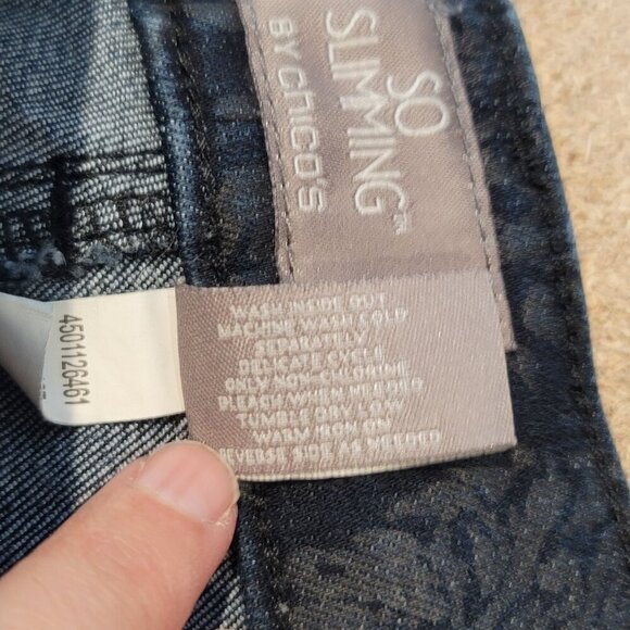 Chico's Jeans Womens 1R (8) - Picture 6 of 8